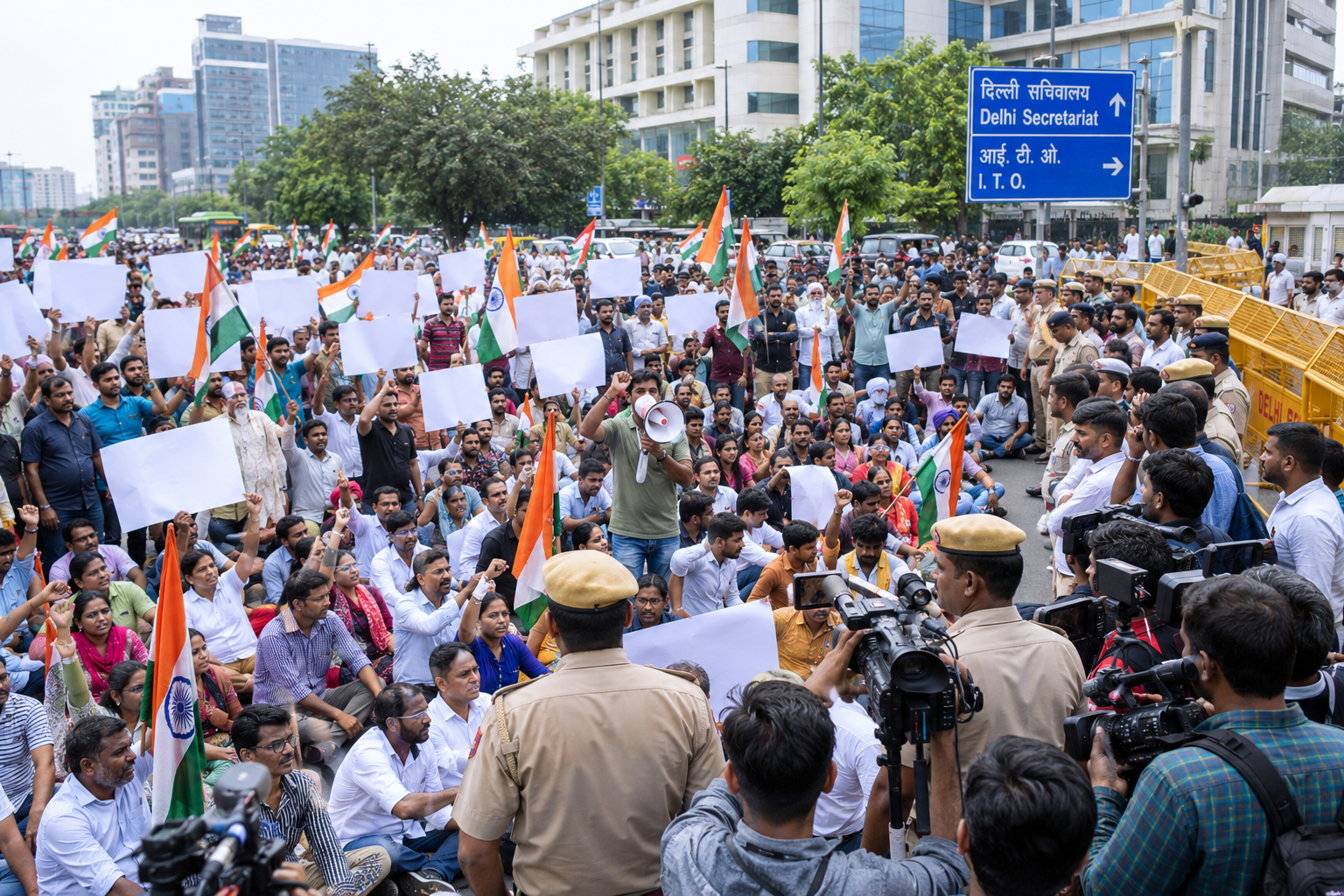 Nationwide Protests Today: Demonstrations Across India Over Jobs, Civic Issues and Public Demands