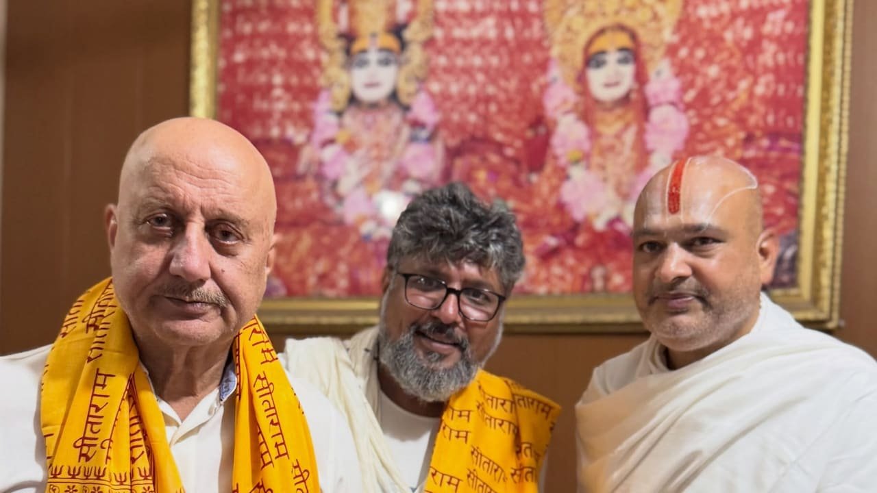 'Part Of Me Stayed Behind': Anupam Kher On Shooting Shri Ram Bhumi In Ayodhya