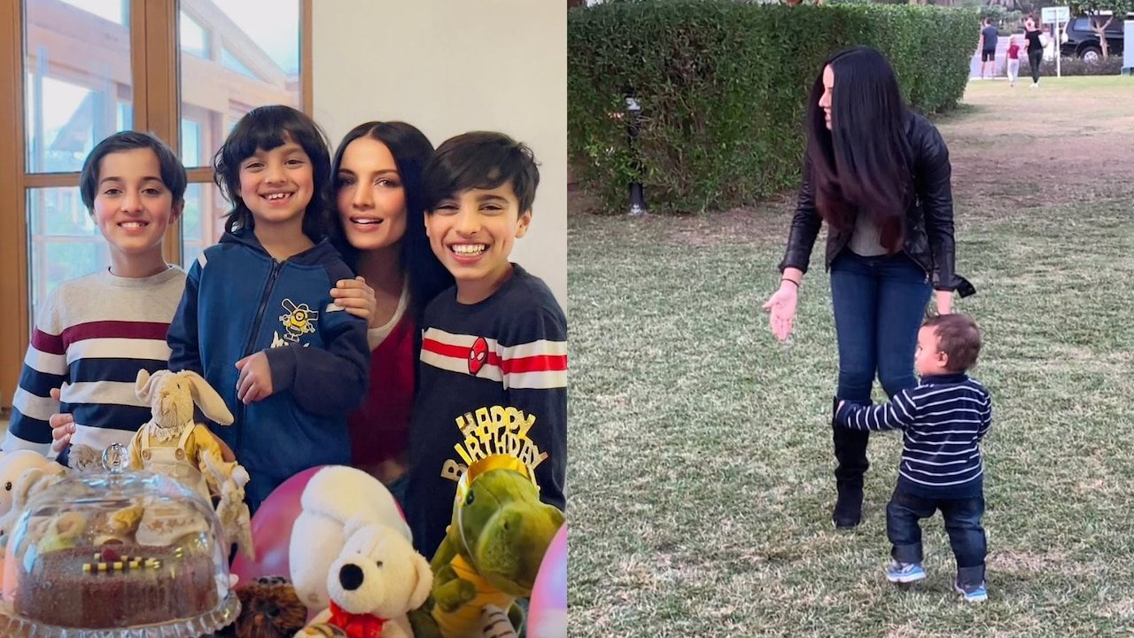 Amid Divorce Battle, Celina Jaitly Shares Post About Missing Her Sons: "Trauma Did Not Make Me Strong"