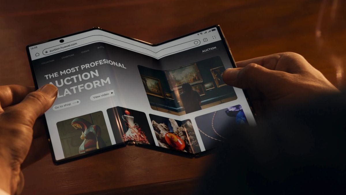 Huawei Mate XT 2 Leaked Patent Reveals New Tri-Fold Design and Folding Mechanism