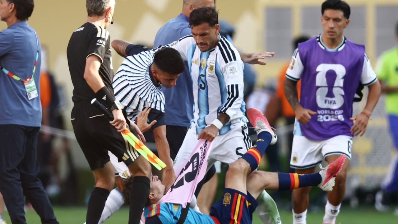 Massive Brawl After FIFA World Cup Final, Argentina Got 2nd Red Card That Nobody Noticed