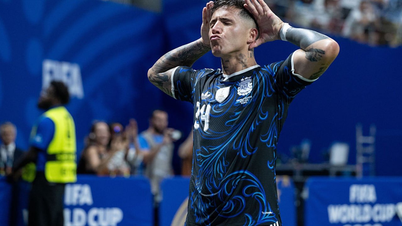 Argentina's Enzo Fernandez Joins FIFA World Cup Final Red Card Hall Of Shame
