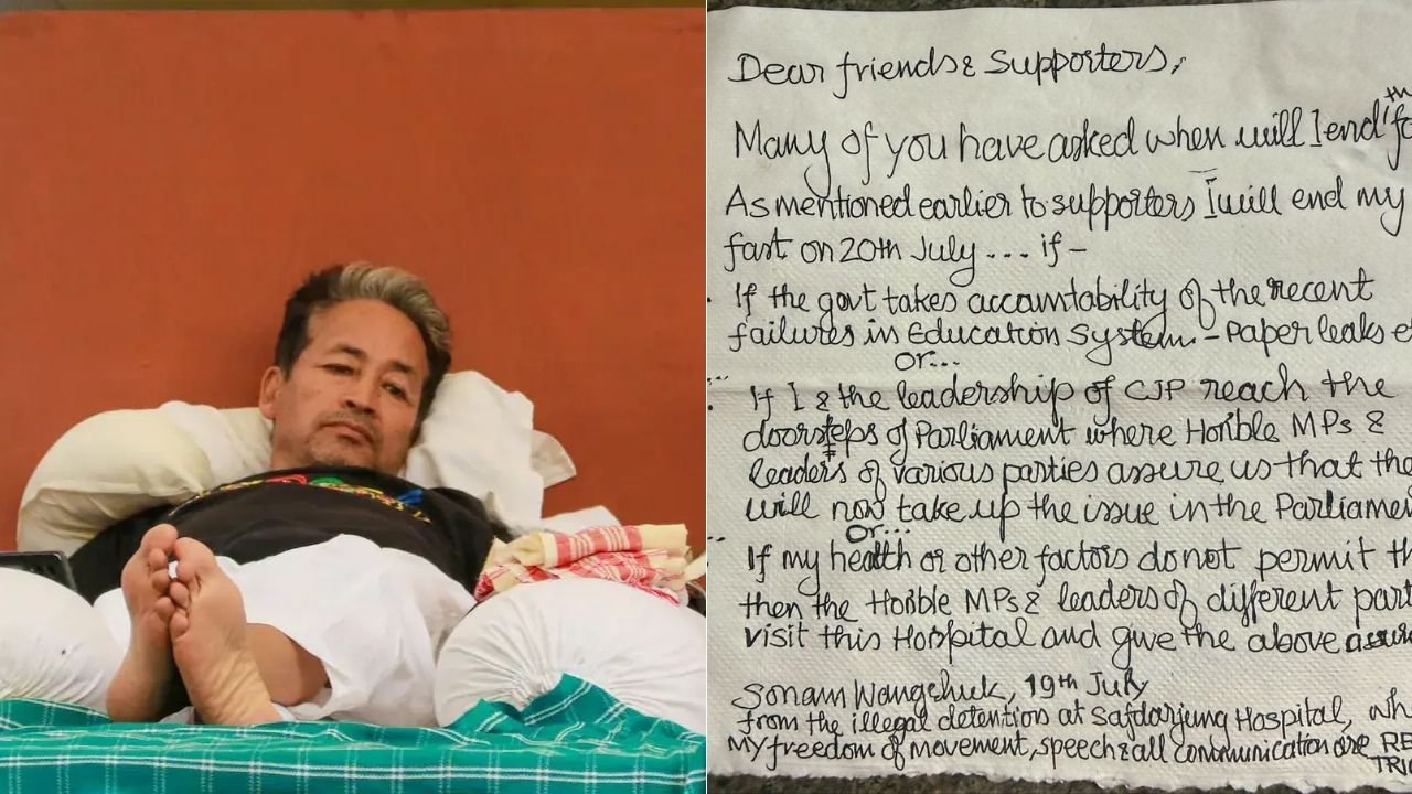 Sonam Wangchuk Lists 3 Conditions To End Hunger Strike