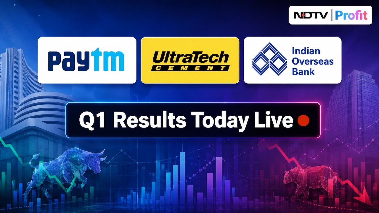 Q1 Results Live Updates:  Paytm, UltraTech Cement, Others To Report June Quarter Earnings Today