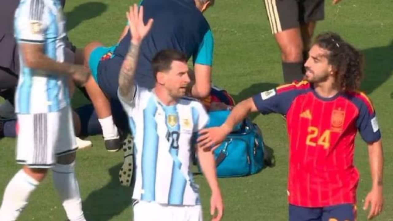 Lionel Messi Tries To Get Spain Star Sent Off During FIFA World Cup 2026 Final, Blasted As 'Baby' After Heated Incident