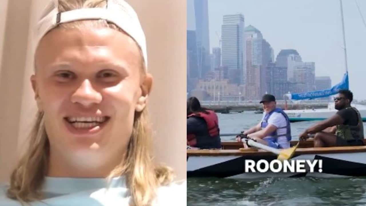 Wayne Rooney Lives Up To Strange 'Rowing' Promise After Erling Haaland's Reminder. Video Viral