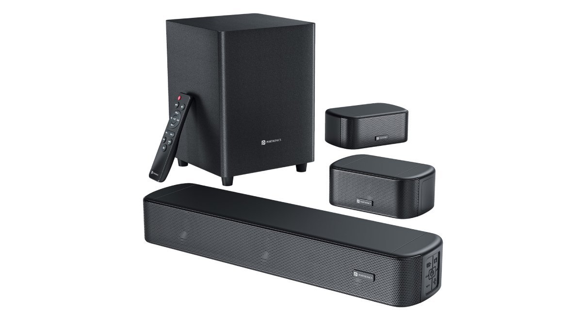 Portronics Pure Sound Pro X2 Home Theatre System Launched in India With 150W Sound Output, Four EQ Modes