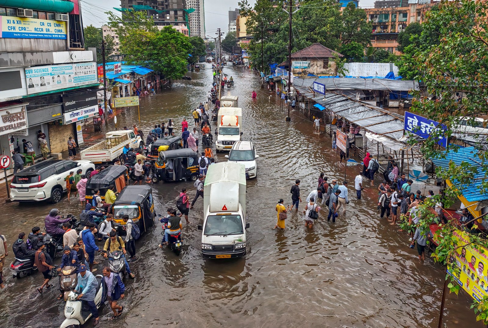 Mumbai Rains: IMD Issues Orange Alert; Thane, Palghar Likely To Receive Very Heavy Rains