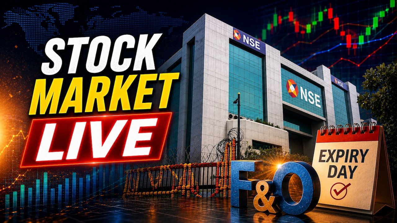 Stock Market Crash News Today Live Updates: Nifty Below 24,200, Sensex Falls Over 250 Points; IT Stocks Extend Declines