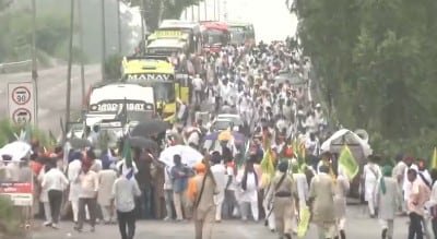March To Delhi Stopped At Haryana Border, Farmers Return After Assurance