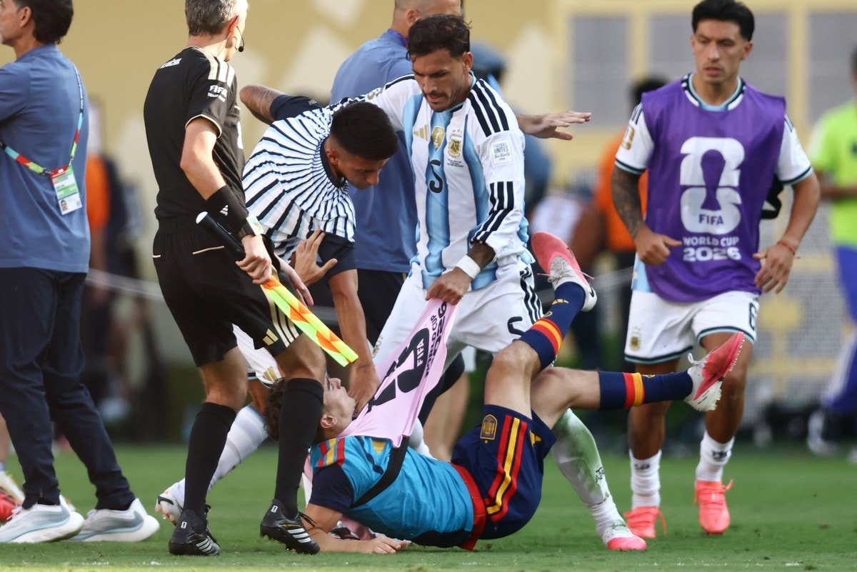"Lot Of Pain": Star Behind Argentina's Post-Final Fight Breaks Silence