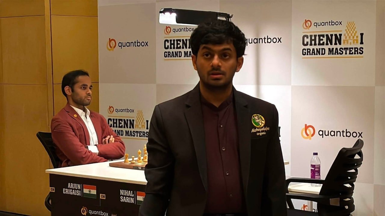 Chennai Grand Masters: D Gukesh Suffers Second Loss, Nihal Sarin Beats Arjun Erigaisi