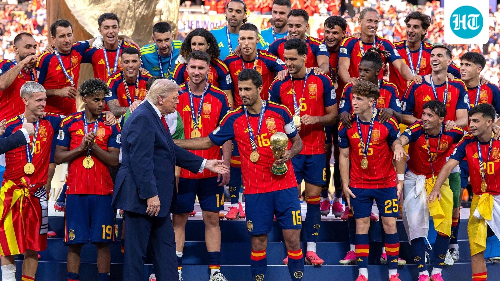 Spain won the FIFA World Cup 2026, but Donald Trump 'cast a shadow'