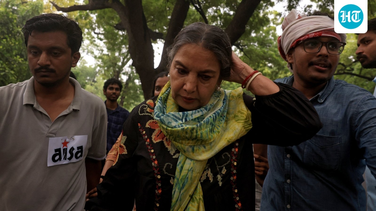 Shabana Azmi, 75, reveals tear gas triggered asthma attack during CJP protest march: 'I had my pump with me’