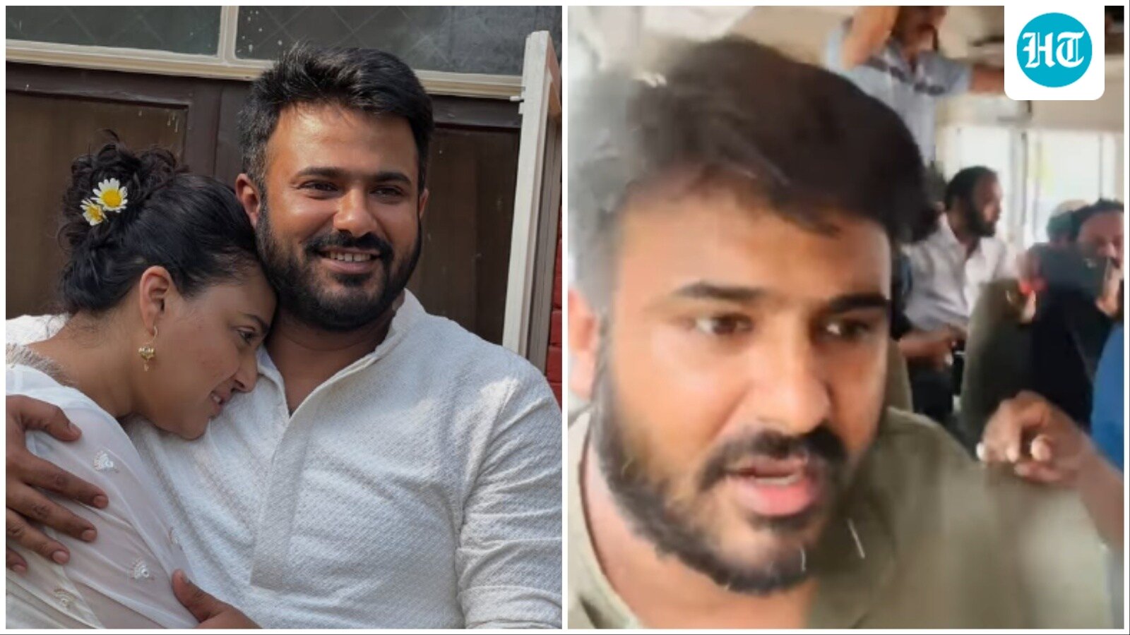 Swara Bhasker shares video of husband Fahad Ahmad getting detained during Mumbai protest: ‘Shameful state of affairs’