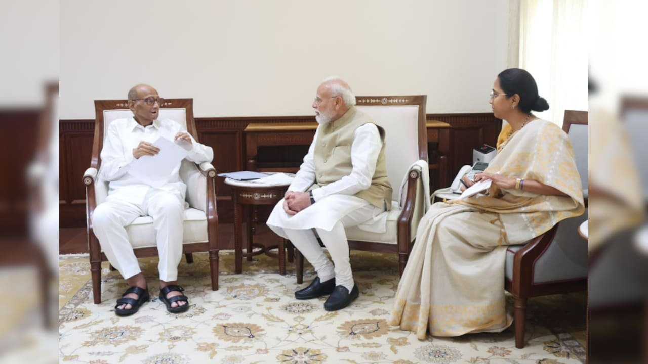 Sharad Pawar, Supriya Sule Meet PM Modi Amid Intensifying Protests In Delhi