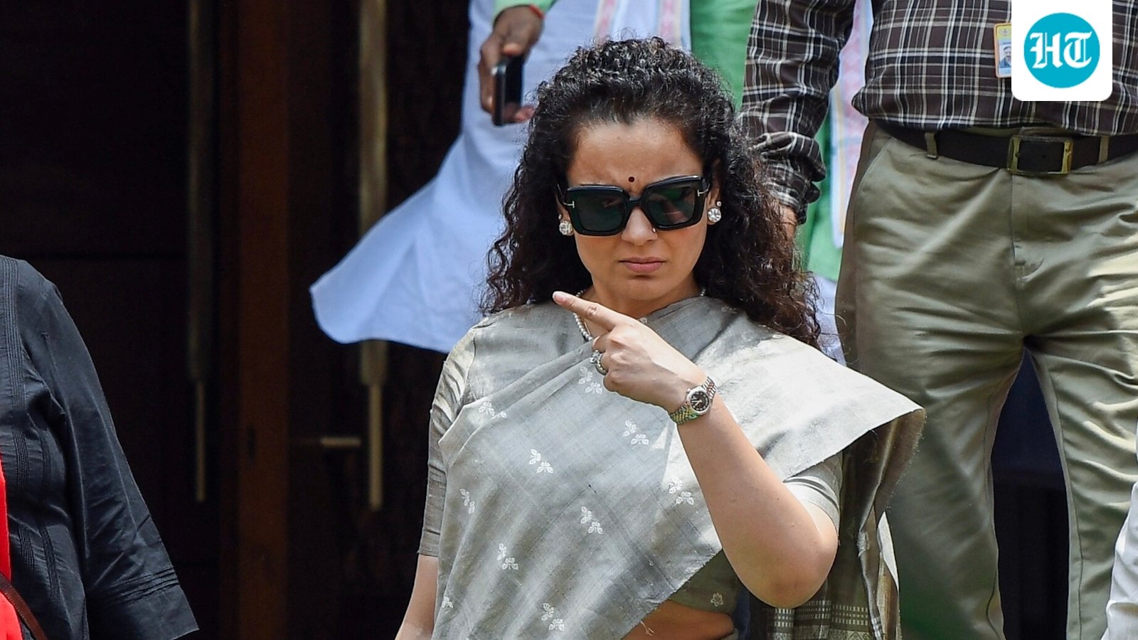 'Huge security breach': Kangana Ranaut attacks Rahul Gandhi over protest near PM Modi's residence