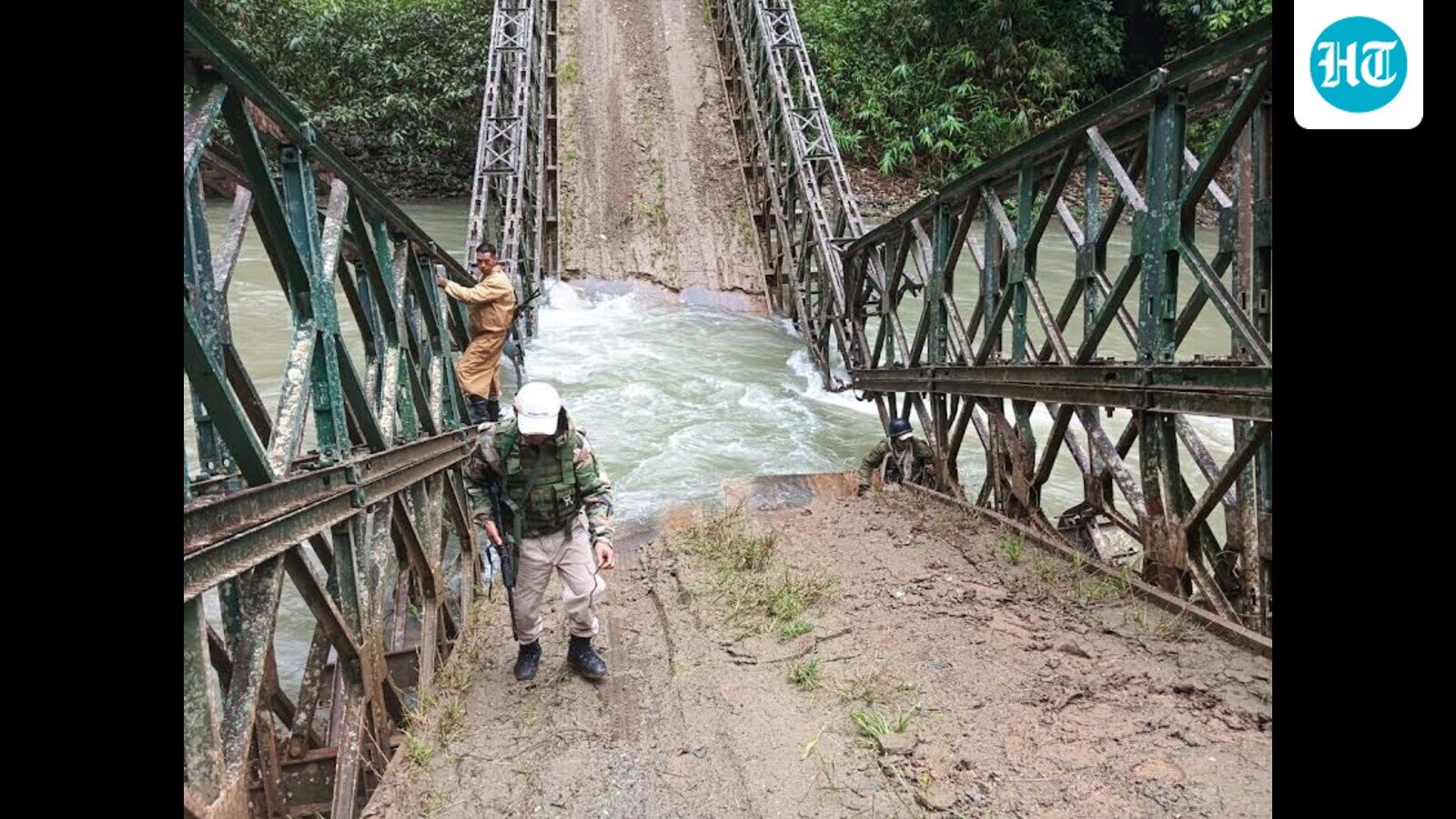 Unknown persons blow up PMGSY bridge in Manipur’s Kamjong; probe underway: Cops