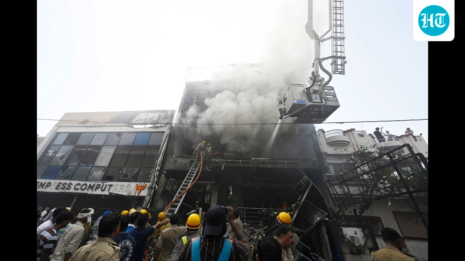 IIT-Delhi team likely to survey fire-hit Aliganj bldg, surroundings