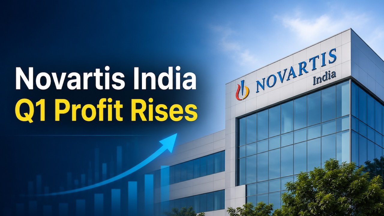 Novartis India Q1 Results: Profit At Rs 32 Crore; Revenue Up 19% To Rs 104 Crore