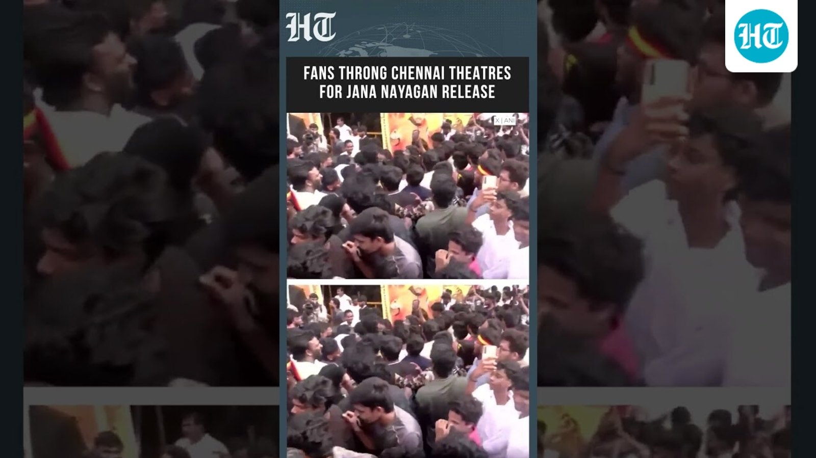 Jana Nayagan Release: Fans Throng Chennai Theatres As Vijay's Film Opens Worldwide