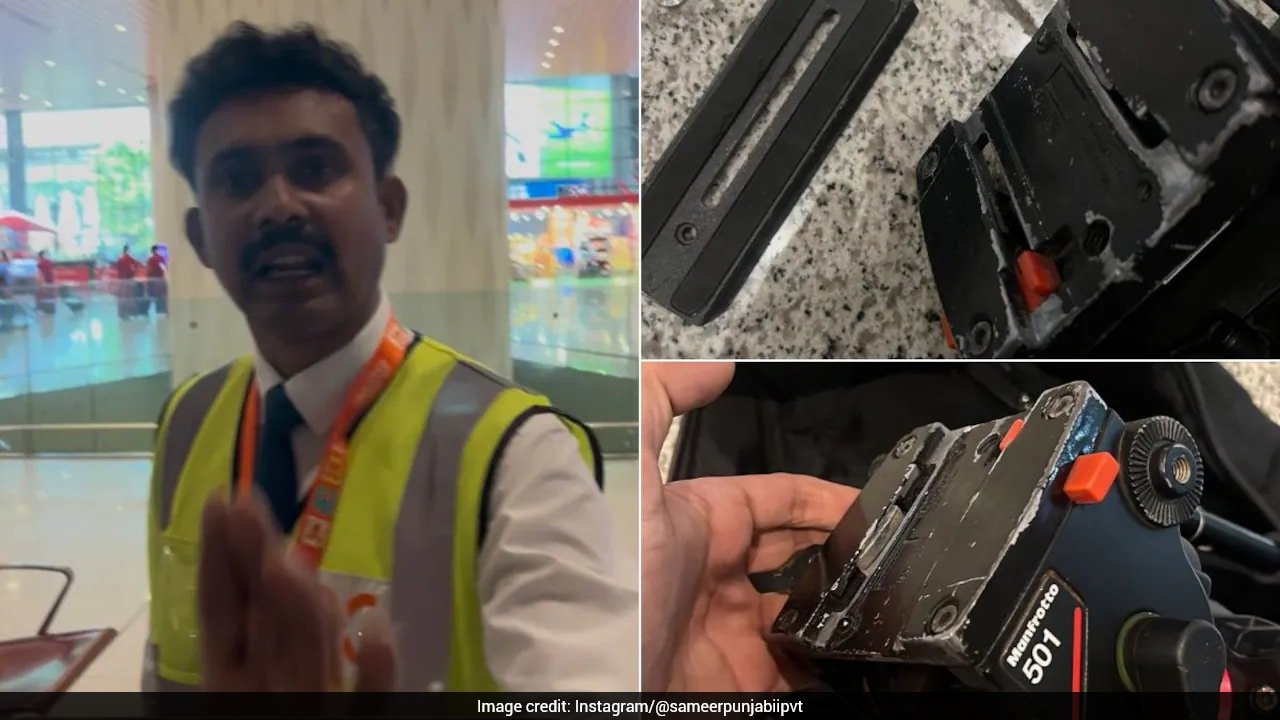 Air India Passenger Claims Rs 55,000 Tripod Damaged During Goa-Mumbai Flight, Company Responds