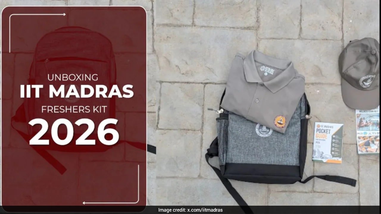 Inside IIT Madras Freshers' Kit: Institute Welcomes Batch Of 2026