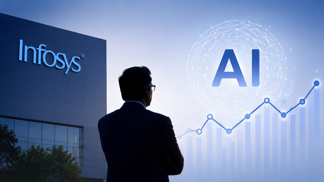 Infosys CEO Admits AI Revenue Trajectory Is 'Up And Down' Despite Hitting 8.2% Mark