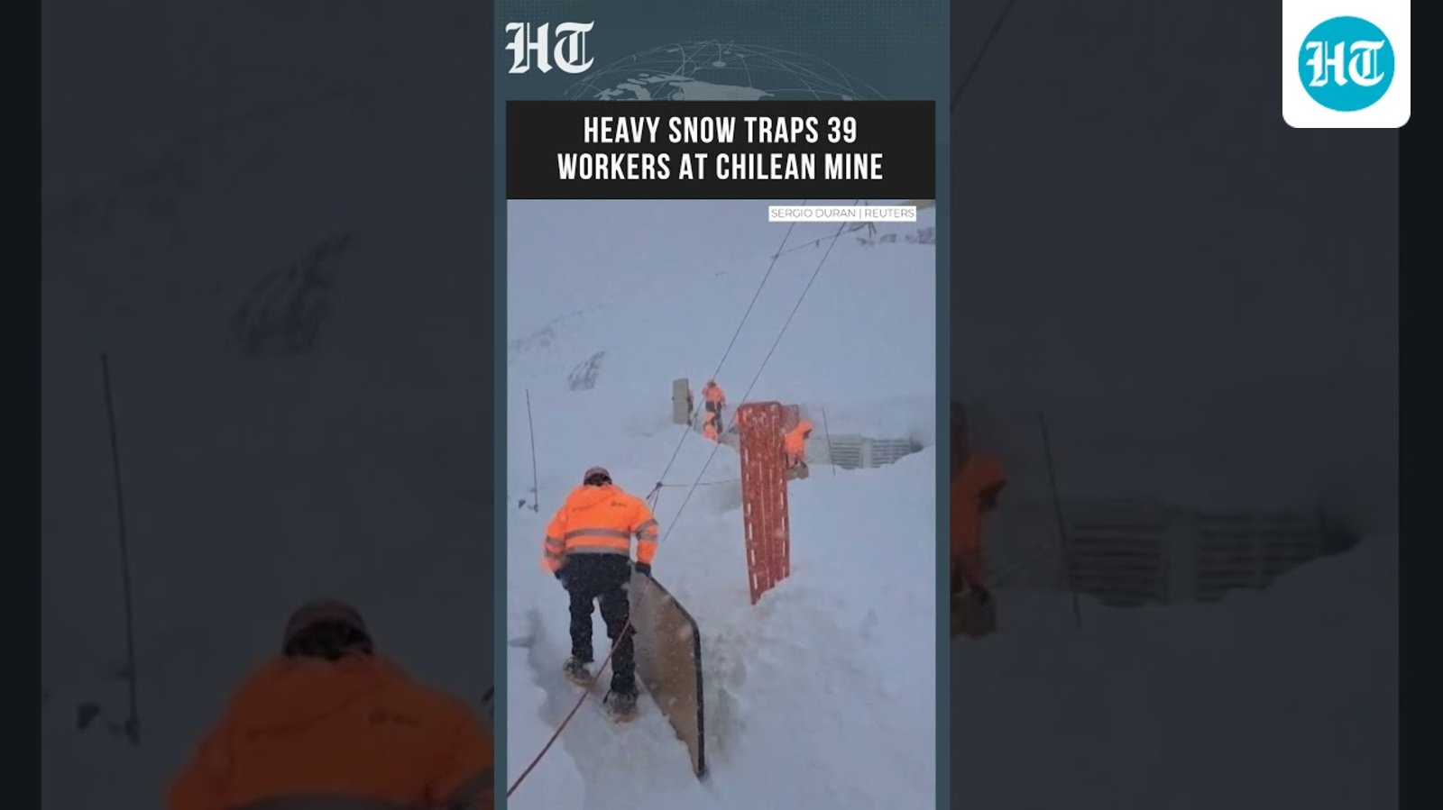 Chile Mine Rescue Underway After Heavy Snow Traps 39 Workers