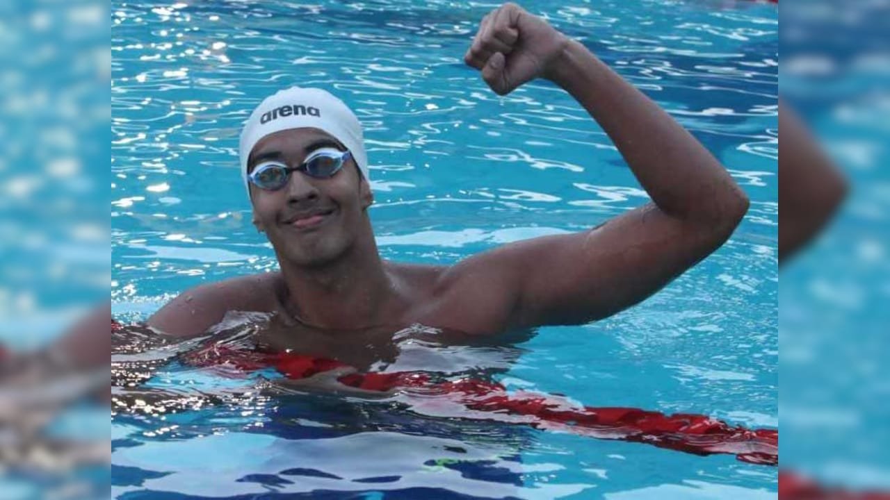 Swimmer Srihari Nataraj Qualifies For 50m Backstroke Semi-Finals At CWG 2026