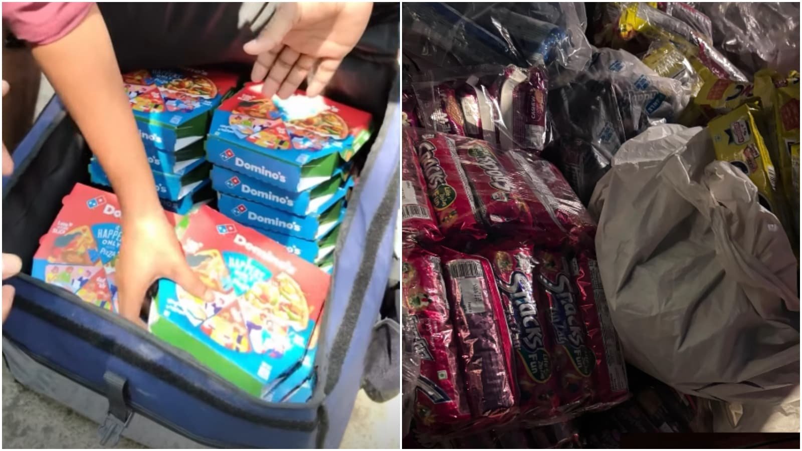 Nagaland Man Sends Pizzas, Biscuits To Jantar Mantar, Rs 73,000 Bill Viral
