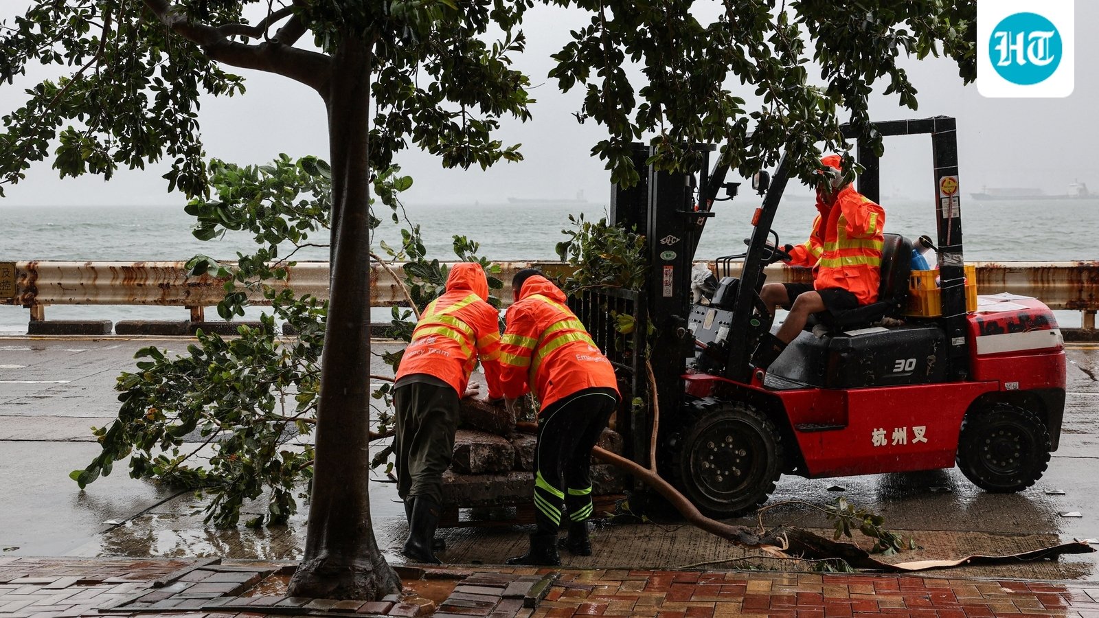 Southern China faces torrential rain, flood risk after Typhoon Noul hits land