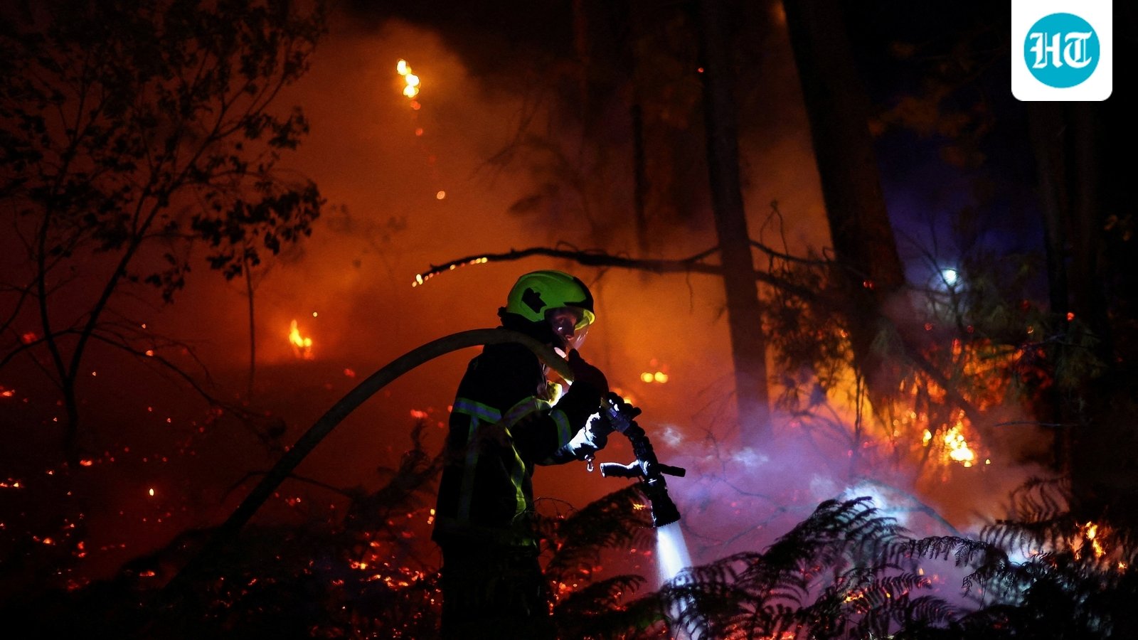 Over 250,000 flee as wildfires ravage France, Spain | Scary visuals emerge amid crisis