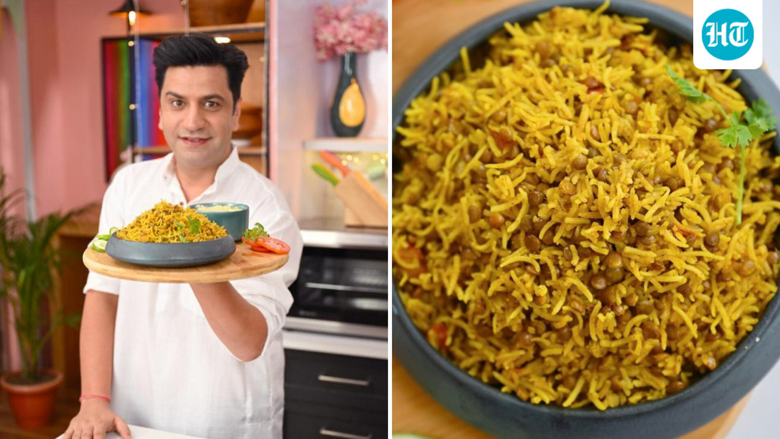 Chef Kunal Kapur shares simple and comforting masoor dal pulao recipe: See step-by-step preparation