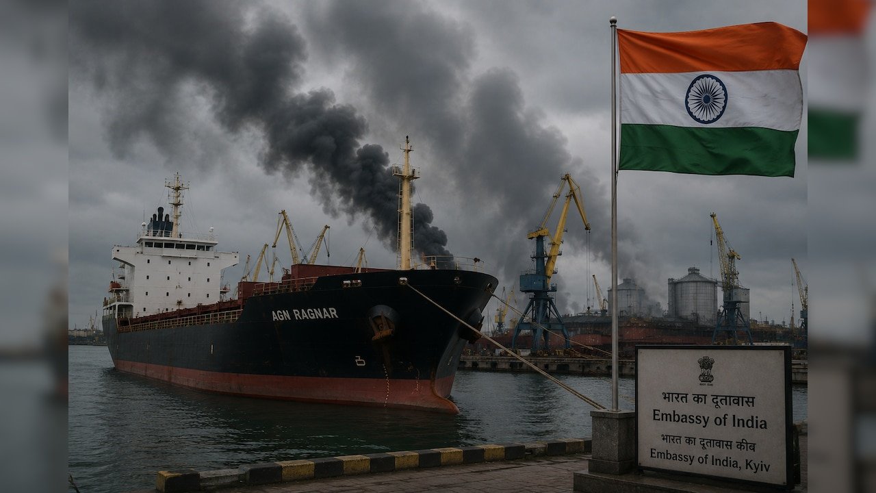 Embassy Monitoring Situation After Vessel Carrying Four Indians Hit At Odesa Port