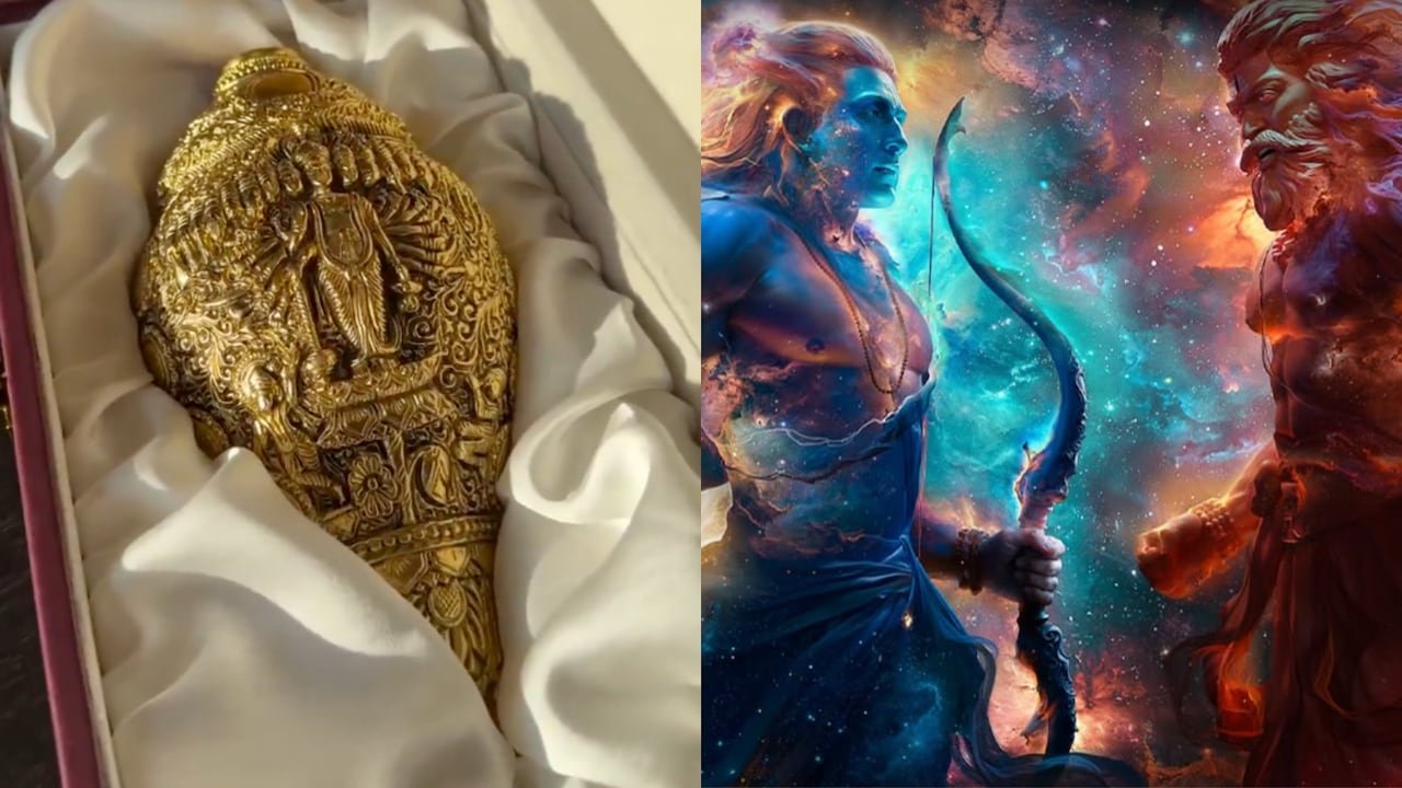 Watch: Ramayana Makers Surprise San Diego Comic Con Attendees With Gold-Coloured Shankhas