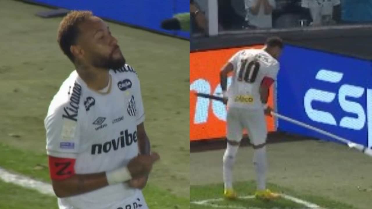 Watch: Neymar Scores Twice On Santos Return, Mocks Critics With Celebration