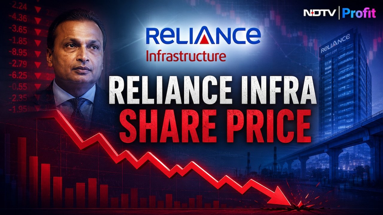 Small-Cap Stock Under Rs 100: Reliance Infra Share Price Drops 5% In Trade — Here's Why