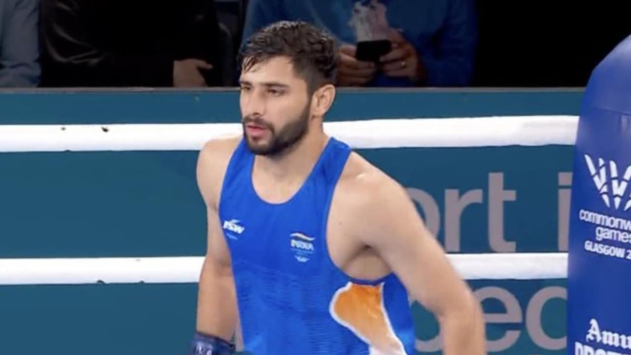 Sachin Siwach Enters Men's 60kg Boxing Quarterfinals, One Win Away From CWG Medal