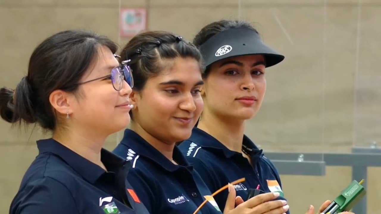 ISSF World Cup: Esha Singh Wins Gold, Manu Bhaker Bags Bronze In Women's 25m Pistol