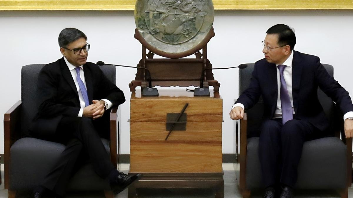 Foreign Secretary Vikram Misri meets Vice Minister of Chinese Communist Party in Beijing