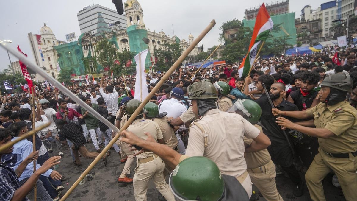 Two more held in violence at West Bengal students’ rally; CJP appeals CM for immediate release of protesters