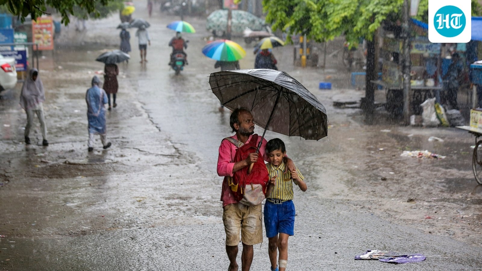 IMD issues 'red' alert for Delhi as rain lashes city; heavy downpour in Noida, Ghaziabad | Weather updates