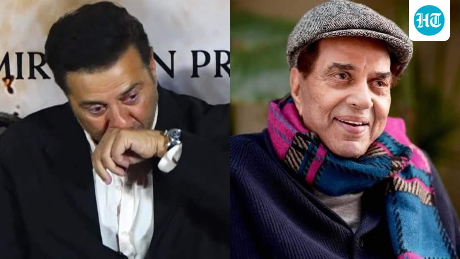 Sunny Deol tears up as Rajkumar Santoshi recalls Dharmendra’s reaction to Batwara 1947: ‘Bola tha picture chalegi’