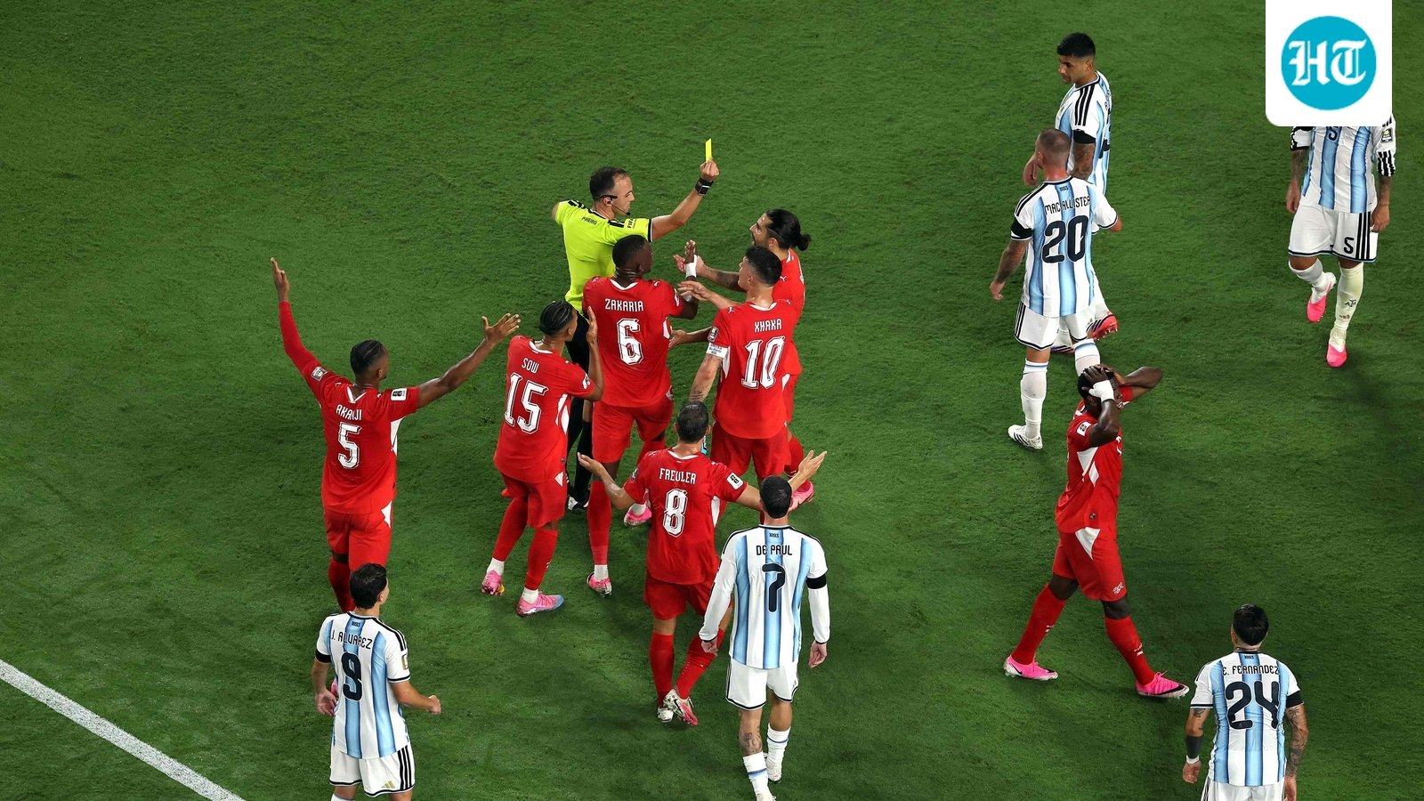 World Cup blunder exposed! IFAB admits Breel Embolo should never have been sent off against Argentina