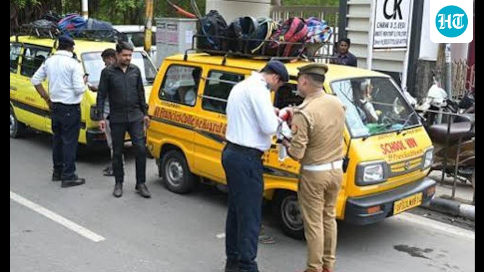 524 school vehicle drivers flagged in Lucknow police verification drive