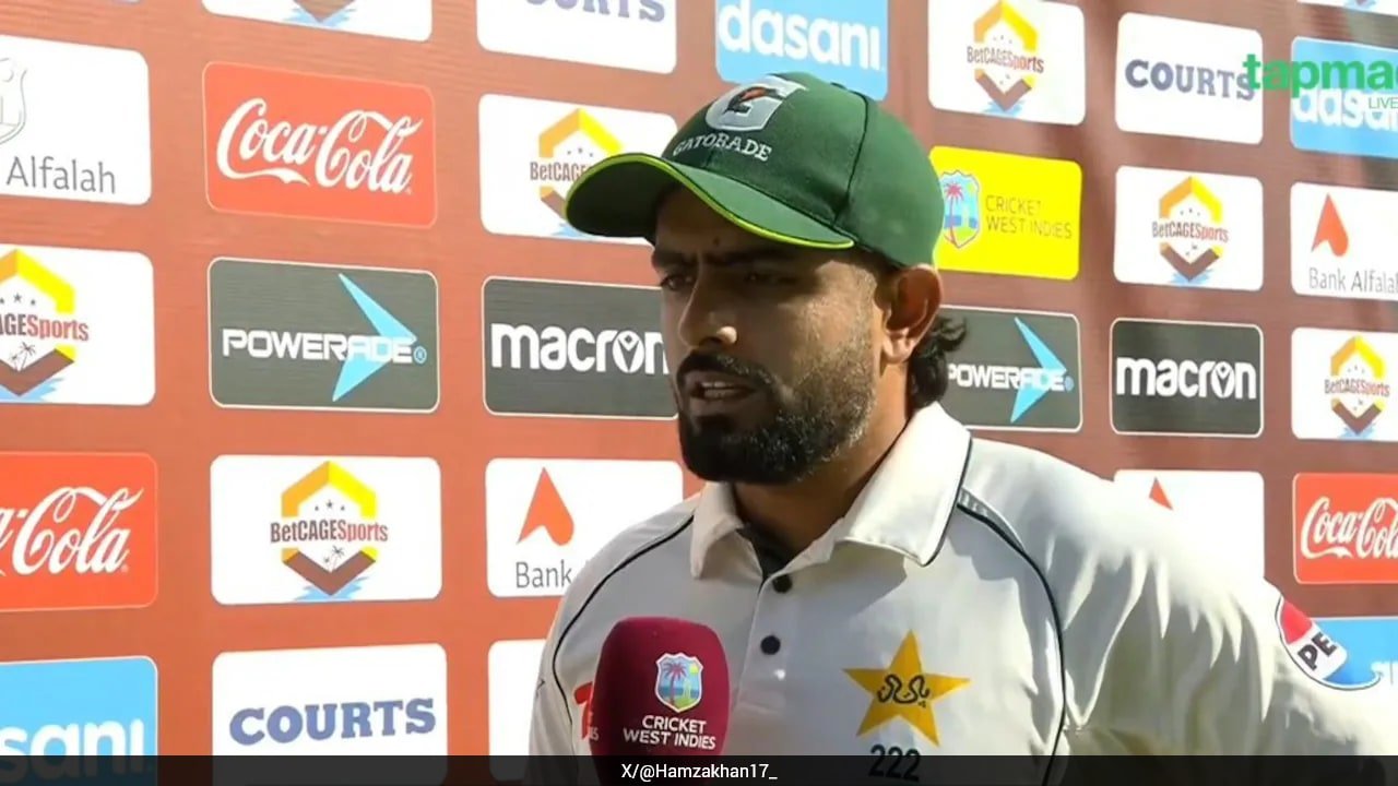 Babar Azam Not Out On 58, Team All Out: Pak Skipper Blasts Batters After West Indies Fiasco