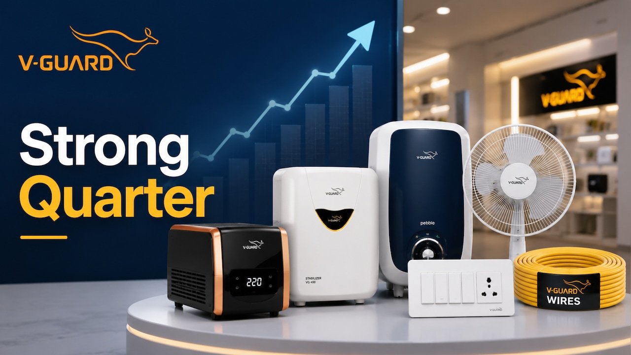 V-Guard Q1 Result: Net Profit Rises 76%, Revenue Surges 23%
