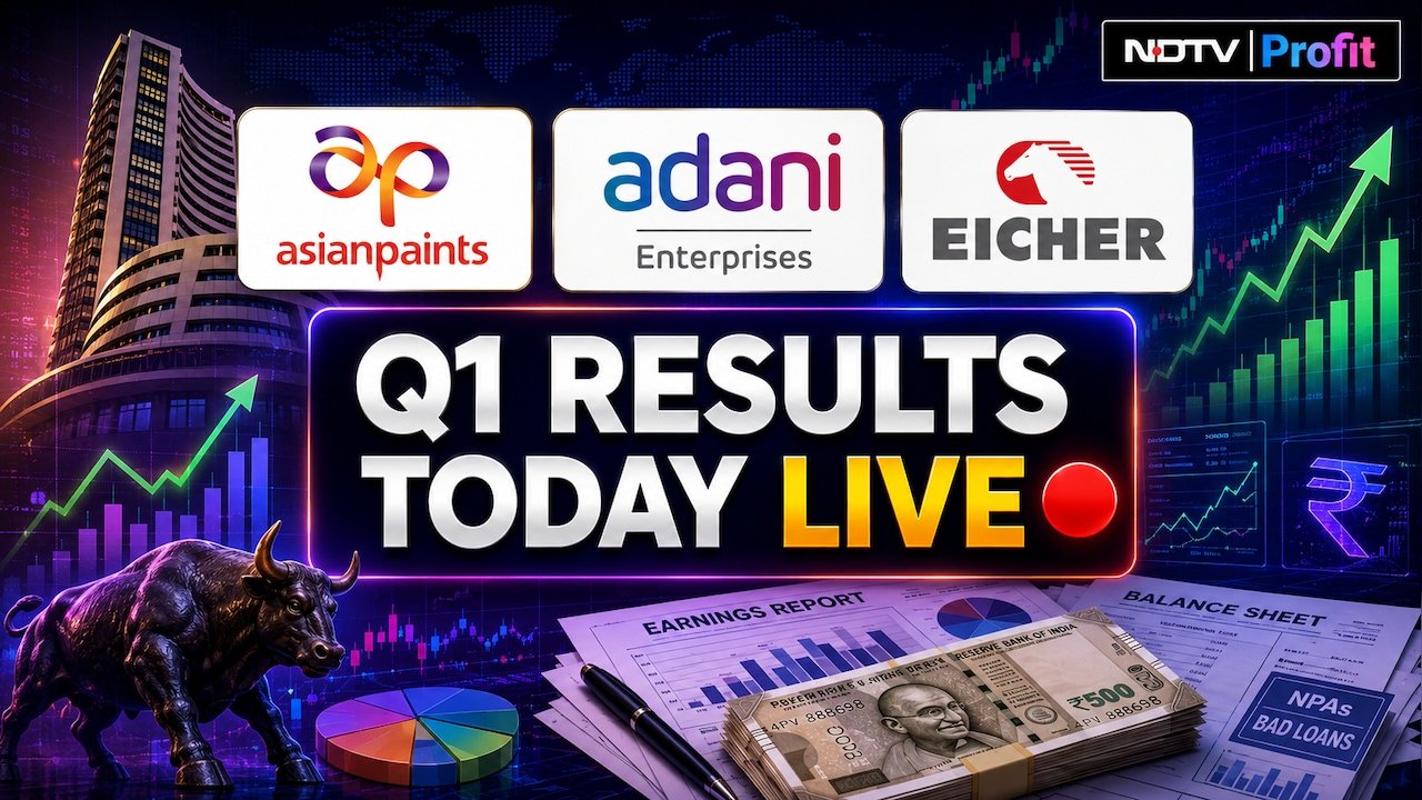 Q1 Results Live Updates: Asian Paints Profit Surges 40%, Adani Ports Beats Estimates With Double-Digit Topline Growth