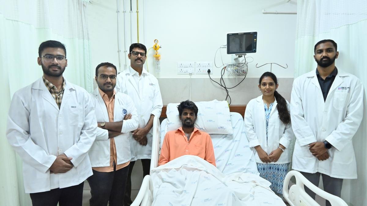 Doctors perform chest wall reconstruction for severe chest trauma